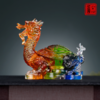 【易德老师推荐】古法琉璃龙龟 商品缩略图0