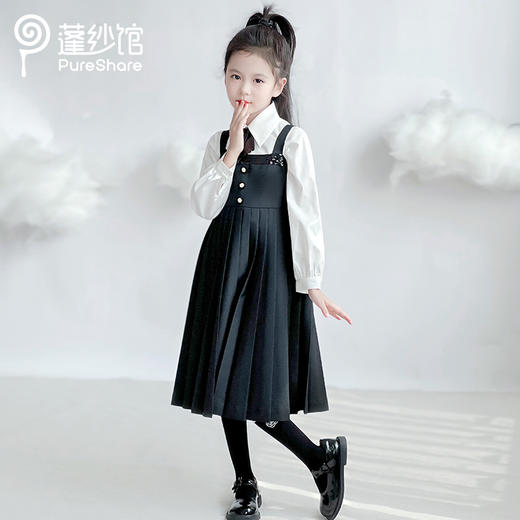 PureShare 学院风曼哈顿女孩连衣裙 商品图1