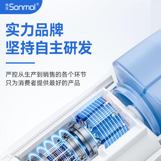 *【流感季限时活动】【对抗鼻炎鼻痒鼻塞】朔茂SONMOL 电动压力喷雾洗鼻器 大脸猫升级款TYPE-C充电口 鼻炎鼻腔冲洗器 儿童大人家用鼻腔清洁（适合1岁以上孩子和成人） 商品图6