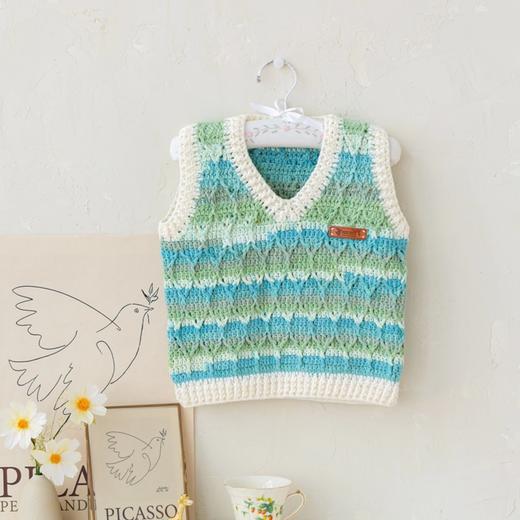 苏苏姐家清昕马甲手工diy编织钩针马甲毛线团自制衣服材料包 商品图1