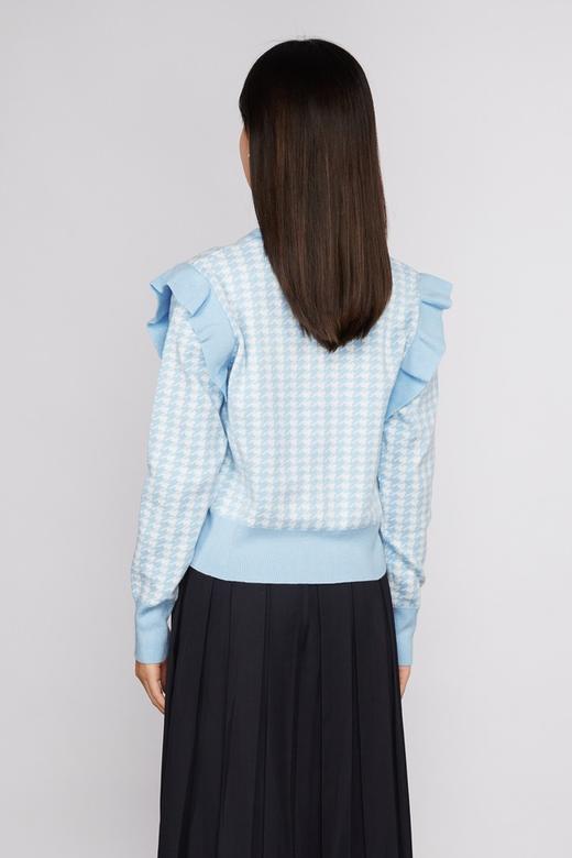 amadella 蓝色千鸟格纹开衫外套 11564 商品图2