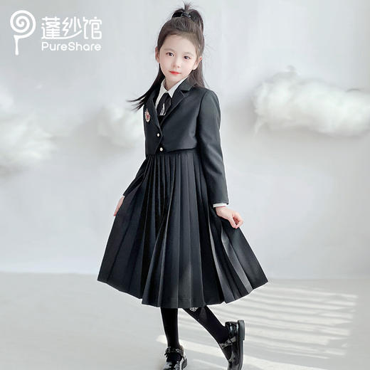 PureShare 学院风曼哈顿女孩连衣裙 商品图3