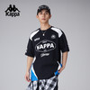 Kappa卡帕背靠背情侣运动短袖男新款美式复古T恤宽松休闲纯棉上衣女款 商品缩略图4