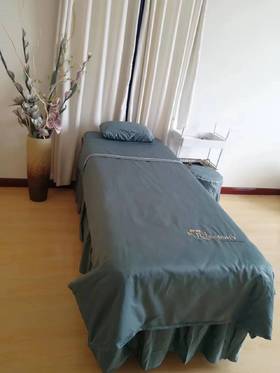 Rosemary美容床罩4件套(深绿190*75*63) 床罩四件套