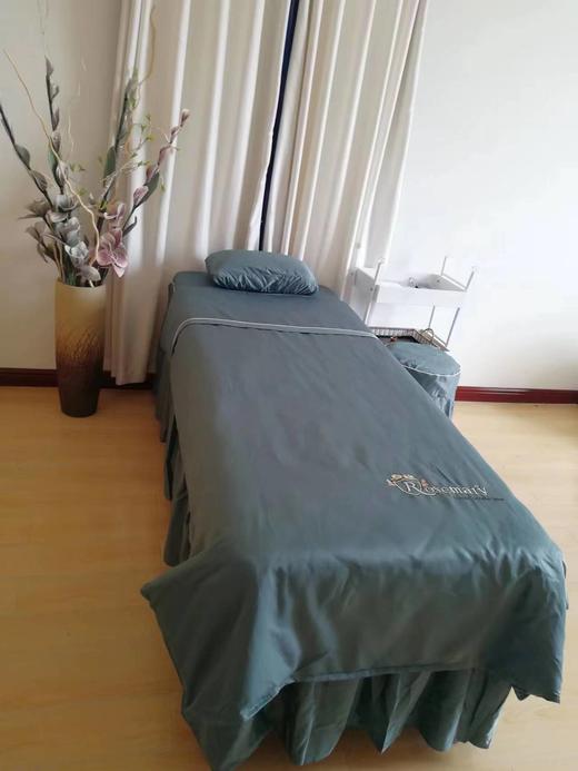 Rosemary美容床罩4件套(深绿190*75*63) 床罩四件套 商品图0