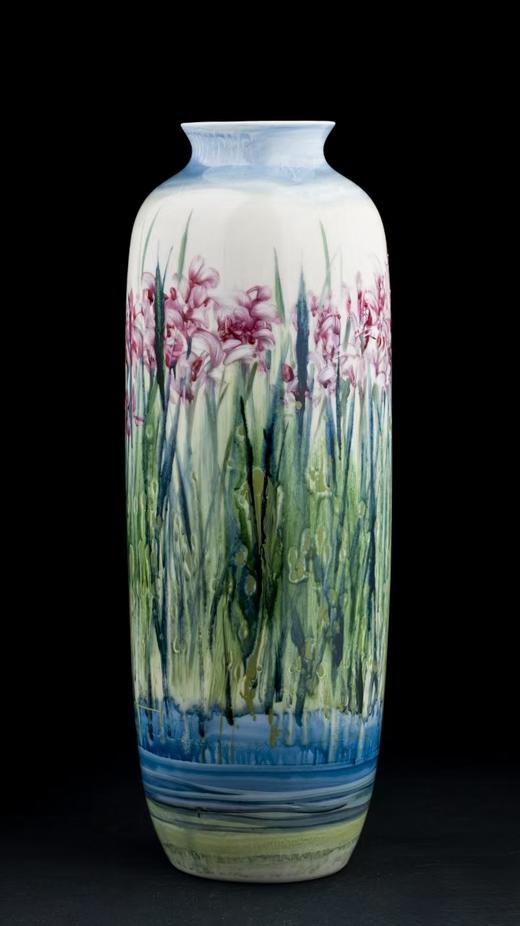 印象彩+掌画【兰香久远】赏瓶 商品图0