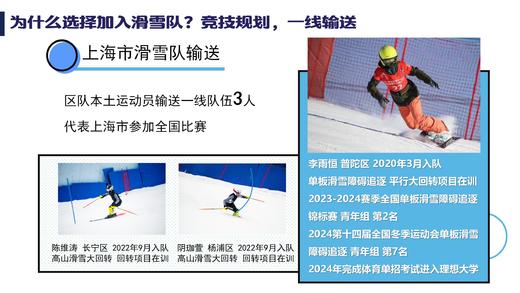 2025上海市区级青少年滑雪队选拔时间窗 商品图3