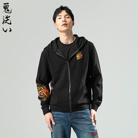 ONIARAI/鬼洗25春夏新品鬼和艺圣兽龙剑刺绣男式休闲外套 B330068