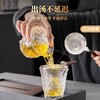 【样品特惠6折，仅1套，无货退款】整套盖碗茶具套装家用轻奢高档泡茶专用中式喝茶杯全套礼盒装璃匠-古法锤纹套组 商品缩略图3