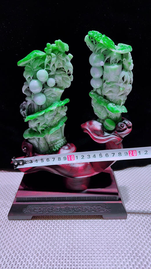 620850翡翠摆件【节节高升】 商品图2