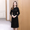 DNO-5AA1121-1春季新款黑色连衣裙小香风绝美气质名媛高端显瘦优雅日常穿 商品缩略图1