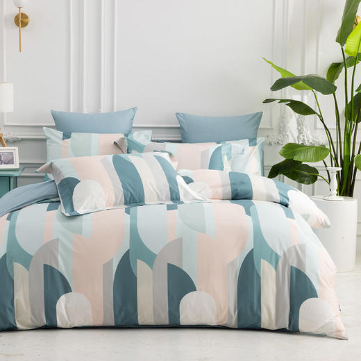 多喜爱 新疆棉斜纹四件套航越时空/虞梦/半圆理光hl【新疆棉】【柔软舒适】精美花卉 细腻亲肤 多款可选 耐洗耐用 不易起球 商品图8