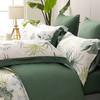多喜爱 60S贡缎长绒棉四件套-棕榈诗篇 【礼盒包装】美式轻奢 芬纳诺抗菌 60S长绒棉 贡缎工艺 专利床单 双边设计 商品缩略图2