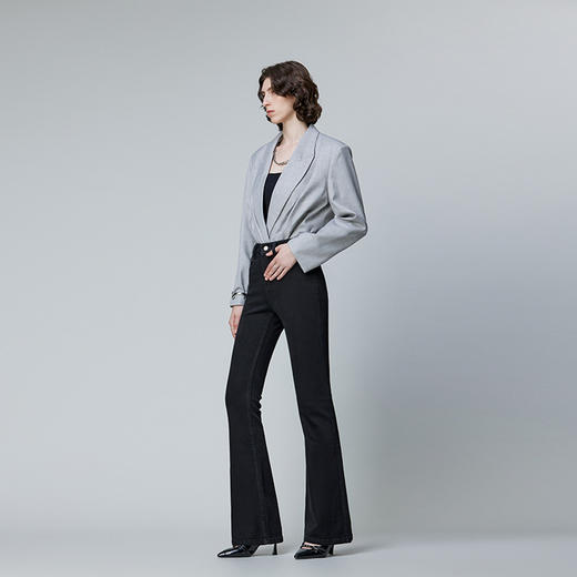 高腰直筒理想型” 神裤 满足长腿愿望 包容腿型缺憾！ 商品图5