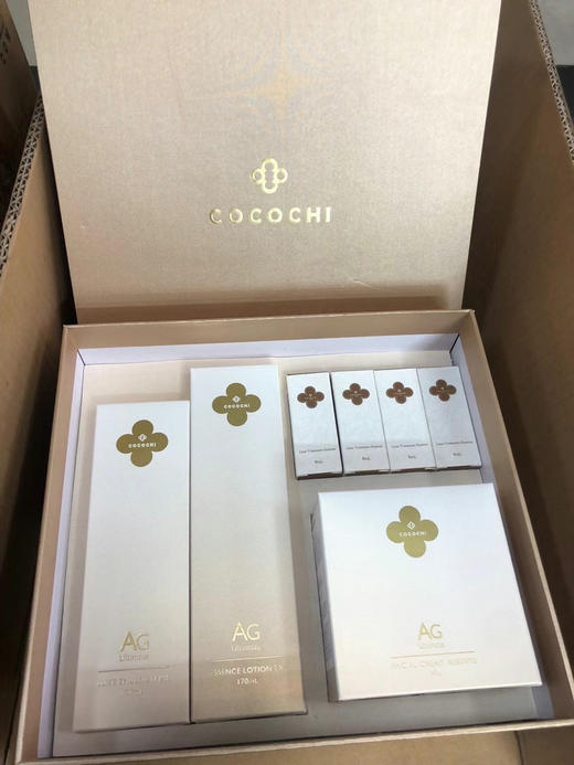 【多重植萃 四维抗糖】cocochi日本AG抗糖水乳套装 祛黄淡纹 保湿细化毛孔 弹力紧实 商品图5