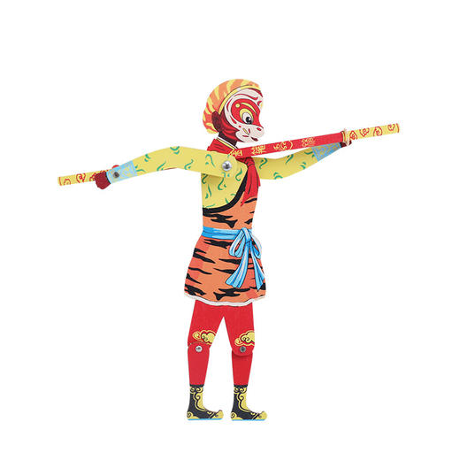 皮影陕西特色木质皮影戏西游记人偶影子戏出国工艺品小礼物 商品图4