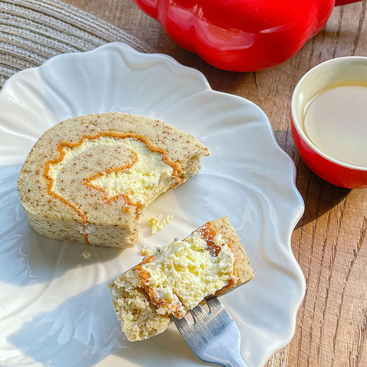 棠小一 手工瑞士卷动物奶油戚风蛋糕卷 开心果瑞士卷红茶瑞士卷 商品图2