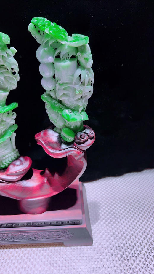 620850翡翠摆件【节节高升】 商品图5