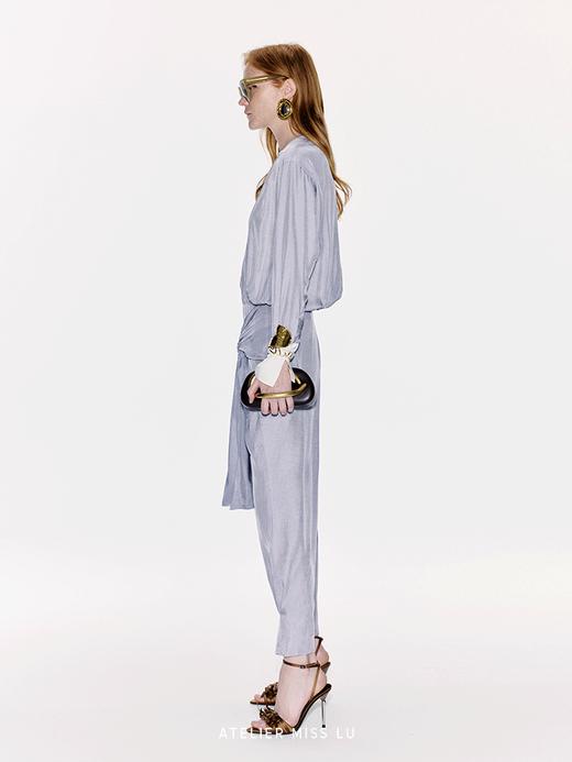 【丹麦夏日】金属圆环拼接飘片设计醋酸连体裤 商品图1