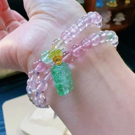 5mm-6mm多圈碧玺手链 商品图3