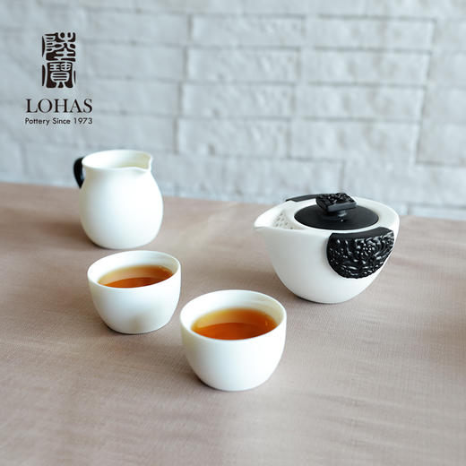 陆宝 净墨牡丹茶组 商品图2