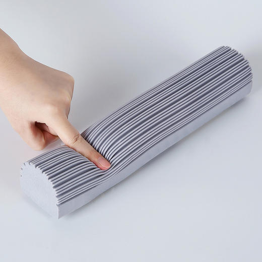 【欧风/酷炫/对折挤水/四面挤水胶棉拖替换装】窄扣-美丽雅3个装V型备件 商品图1