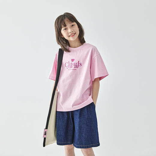 棵初 2025春夏第一波新品-印花短袖T恤860K256017CD 商品图2