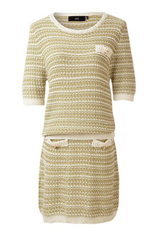 LOUIS YAO/白鹿语 香奈儿风针织半裙套装 11584 商品图4