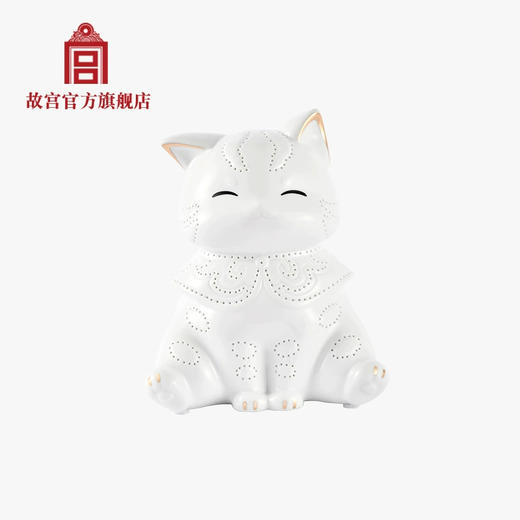 宫猫纳福·陶瓷灯 商品图1