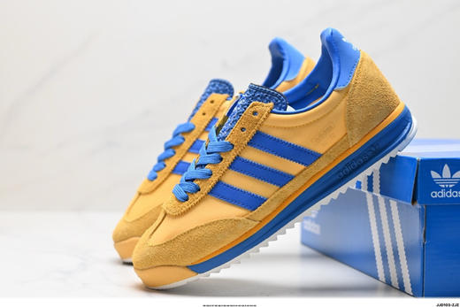 阿迪达斯ADIDAS SL 72 OG三叶草复古休闲鞋IE3427男女鞋 商品图7