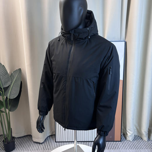 迪同款!线下2K!2025情侣款蓄热黑科技抗寒保暖防水防风休闲连帽棉衣棉服夹克！ 商品图6