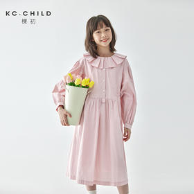 棵初 2025春夏第一波新品-花瓣领连衣裙876K256024MJ