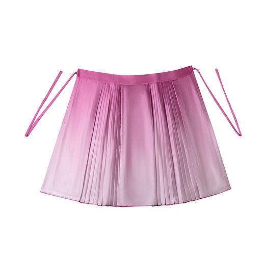 【林栖设计小店】粉色青绿改良明制马面裙渐变新中式2025春季新品半身裙女1951113 商品图4