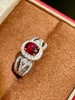 1ct刻面红宝石戒指 商品缩略图1