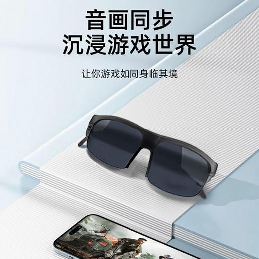 热卖！鸿蒙生态认证！塞尔兰斯 智能蓝牙耳机墨镜眼镜 墨镜➕耳机➕通话三合一黑科技  一键接听 低延迟 商品图3