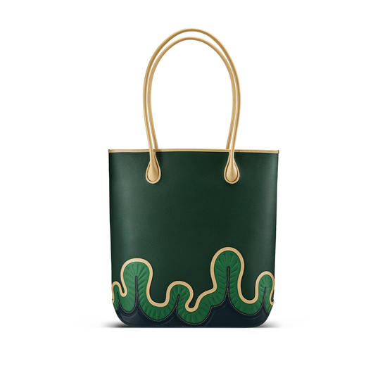 “逐鹿纹”木镶嵌马赛克托特包 商品图7