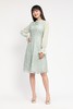 Le Malene 波点提花蕾丝连衣裙 11671 商品缩略图0