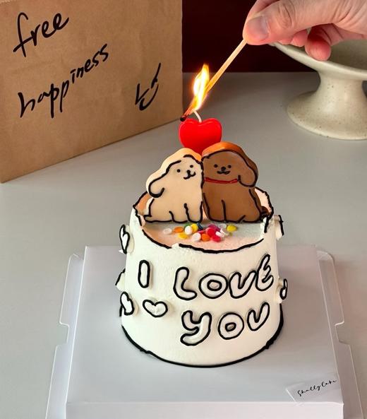 线条小狗 商品图0