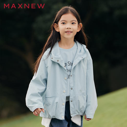 【茄克】童装梭织连帽外套 1P1363202 商品图1