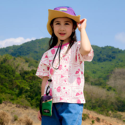 【7A抗菌纯棉】棉花堂2025年新款印花针织短袖T恤萌装---F251121&F251121YX 商品图4