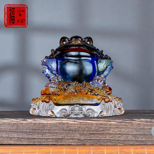 【钰涵老师推荐】古法琉璃金蟾（大） 商品图5