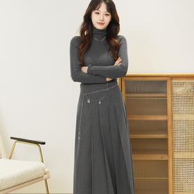 【现货】【商场同款】伊芙丽120支扬子纱高领全羊毛毛衫1FA833981