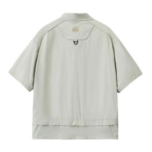 ONIARAI/鬼洗25春夏新品袋着旅行鲸鱼凉感短袖衬衫男女款 B740027 商品图4