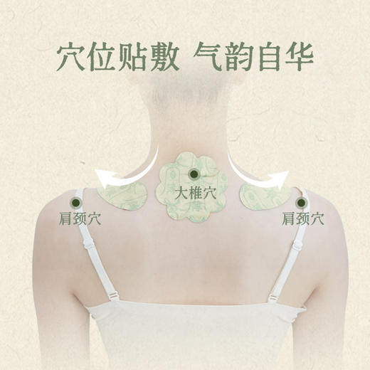 【会员专享】后辰薄背贴艾草颈椎贴护颈穴位贴 商品图5