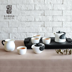 陆宝 净墨牡丹茶组