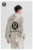 lulu2025春夏新款露露乐檬拉链休闲外套帽衫，潮流宽松百搭基础款纯棉外套，男女同款 商品缩略图2