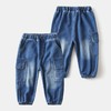 春季新品韩版潮装男童棉质牛仔裤 柔软舒适双袋盖童裤 商品缩略图3