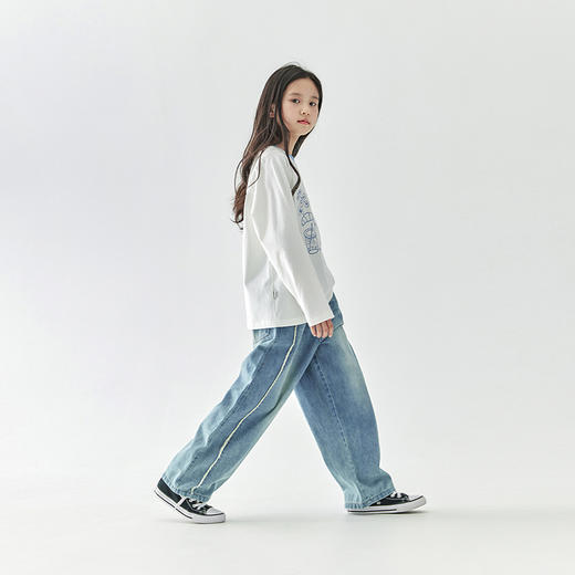 棵初 2025春夏第一波新品-休闲牛仔裤805K256005CD 商品图3