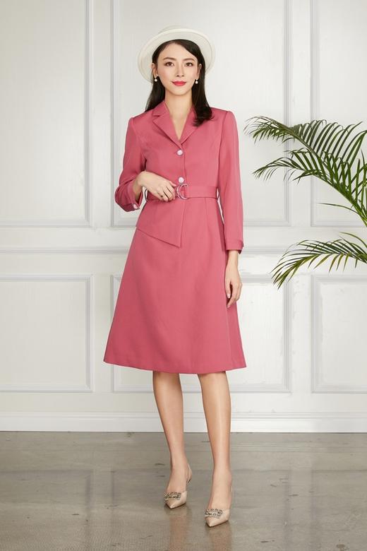 FARRO GRANO 知性优雅收腰连衣裙 11579 商品图1