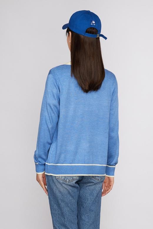 Stay2Weeks 黑白撞色蓝色开衫外套 11547 商品图2